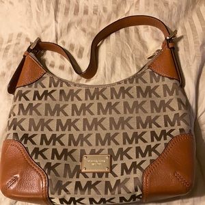 Michael Kors tan purse